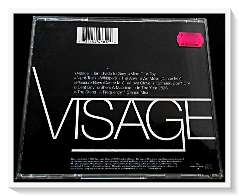 VISAGE: The Damned Don`t Cry - 2000 - SPECTRUM Records - Disc & Booklet in Excellent Condition*
