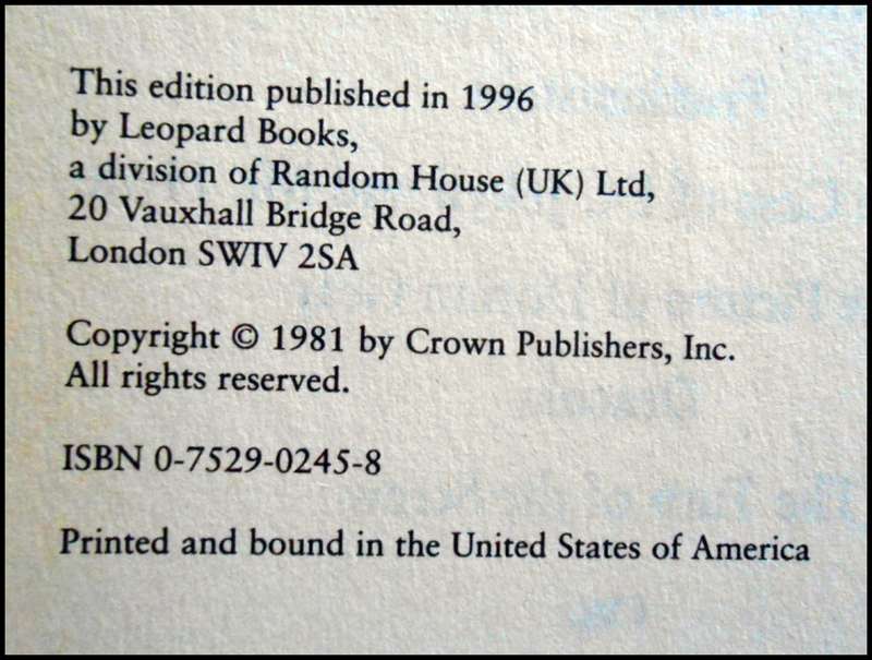 A GOTHIC TREASURY OF THE SUPERNATURAL - Hardcover - Leopard Books 1996 - Condition: A Excellent*