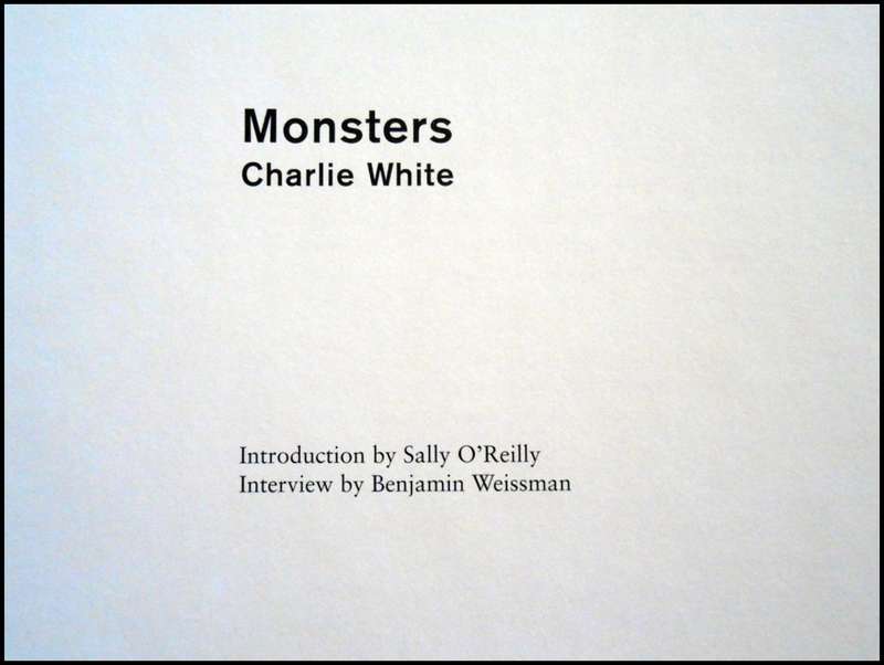 MONSTERS: Charlie White - Large Hardcover - 2007 1st Edition - Power House Books: Condition: A