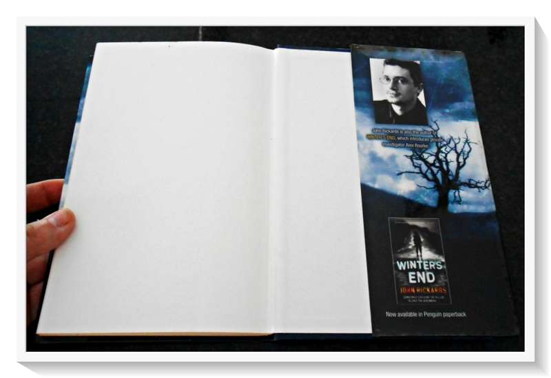 The Touch of Ghosts by JOHN RICKARDS - First Edition Hardcover 2004 Michael Joseph Press B+