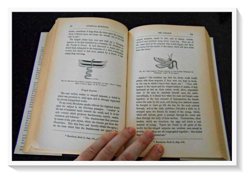 MYTHICAL MONSTERS by Charles Gould - First Edition BRACKEN BOOKS 1989 - Condition: B+ (VeryGood)