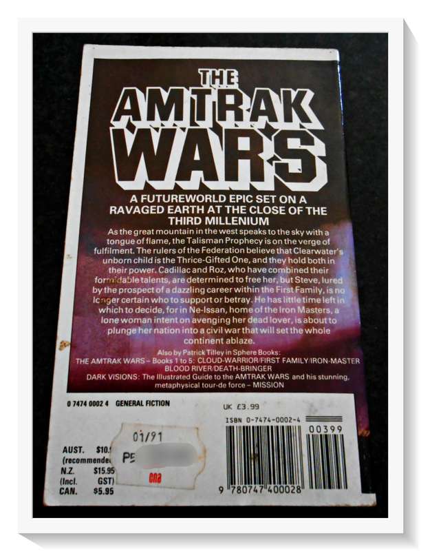 The AMTRAK WARS: Book 6: Earth Thunder by Patrick Tilley - Paperback - Condition: B+
