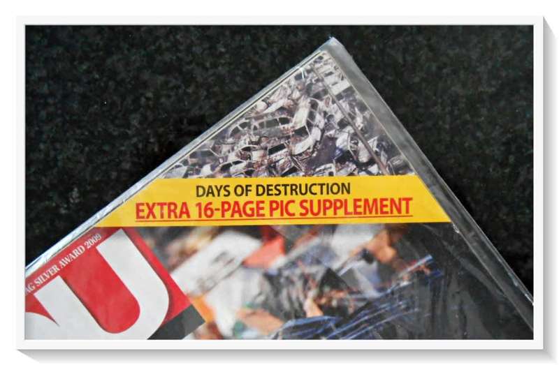 You Magazine 2011 - The Tsunami Issue - Loads of Bonus Material - Magazine in B+ Condition *****