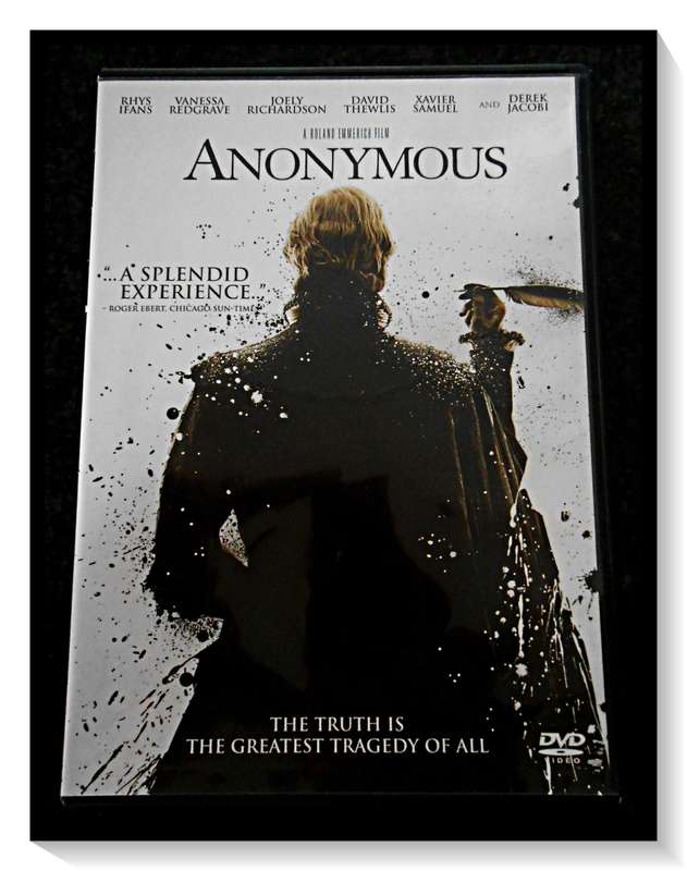 Anonymous - Drama/Classic - DVD - AR: 2-13 - Disc and Casing in Very Good/Like New Condition*