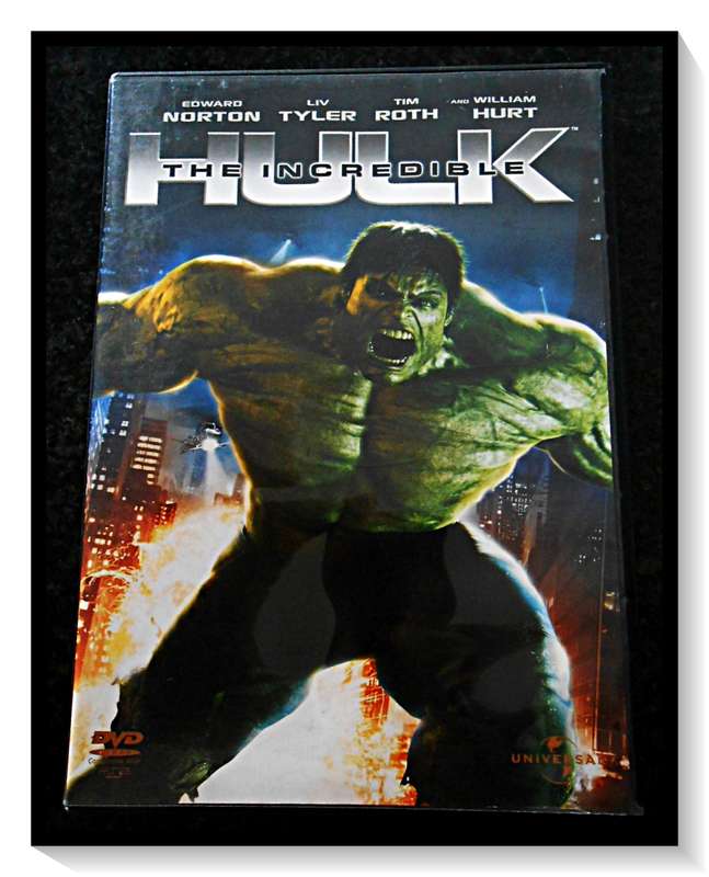 The Incredible Hulk - UNIVERSAL/Marvel 2 - 13V - DVD: Disc & Casing with Cover:Very Good Condition