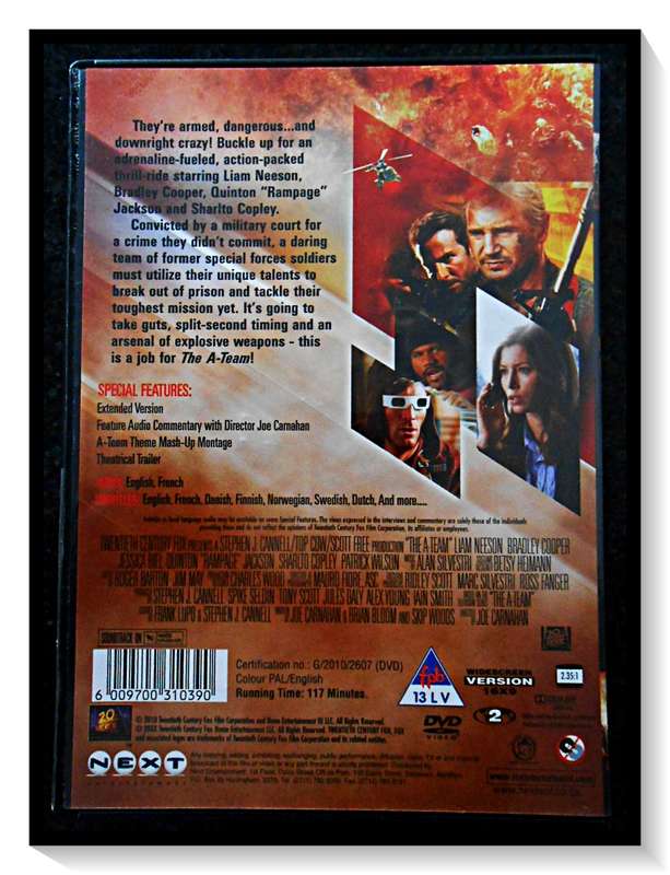 The A Team - 20th C Fox - 2-13VL - Disc and Casing (Cover) in Excellent Condition*