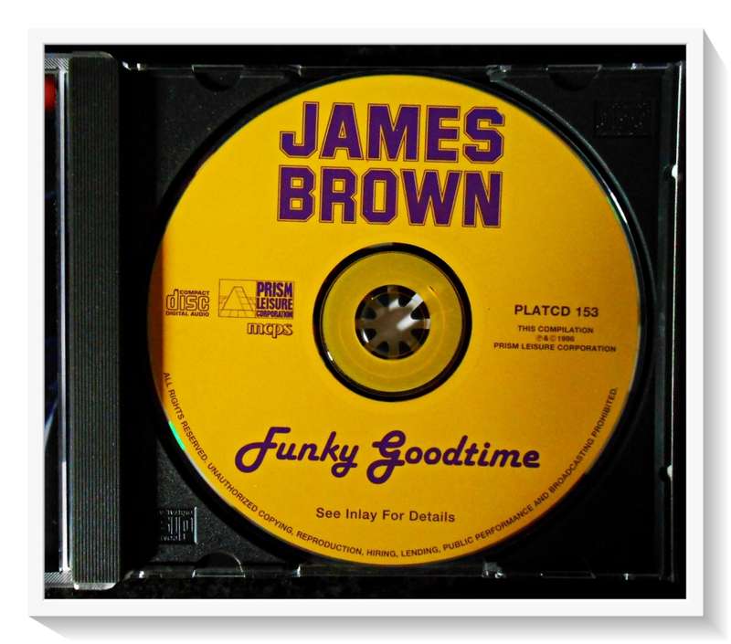 James Brown: FUNKY GOODTIME - 16 Hits - PRISM LEISURE RECORDS - Condition: Very Good