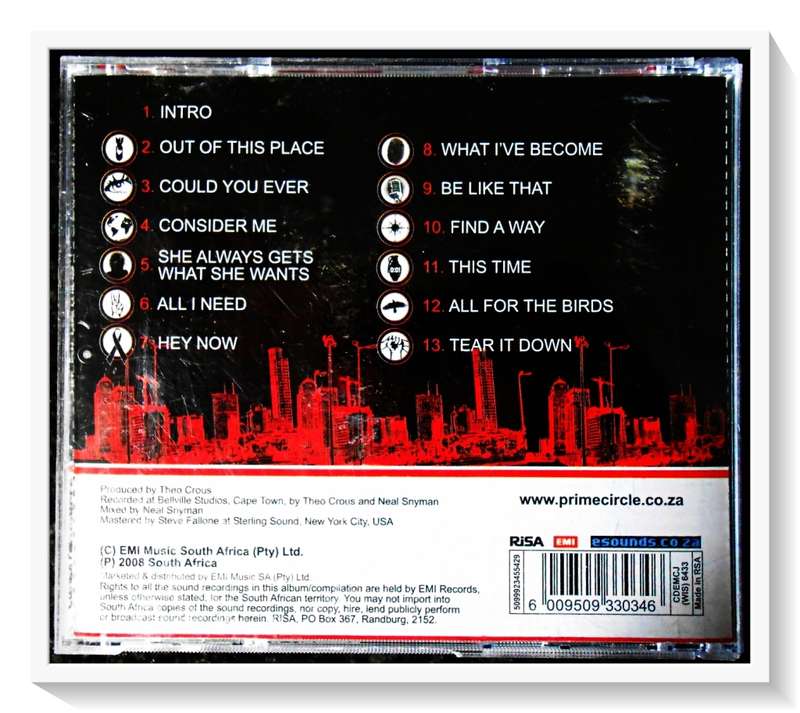 PRIME CIRCLE: All or Nothing - CD - 2008 - RISA EMI - Casing & Disc in Very Good Condition*