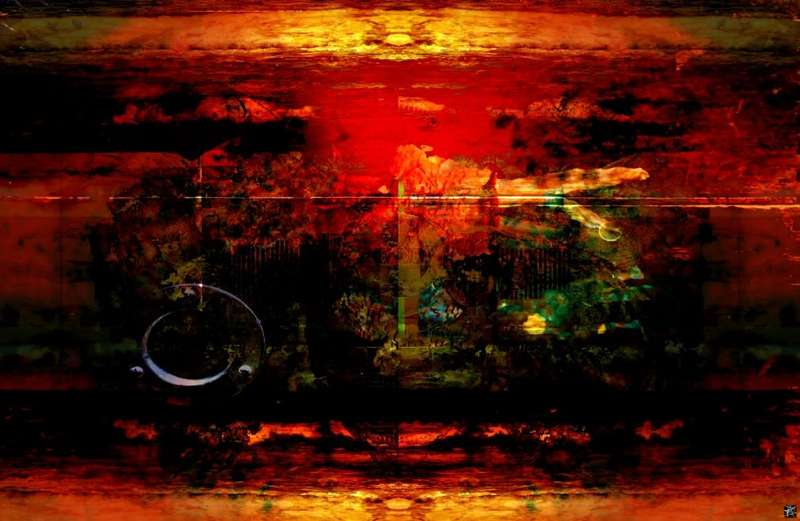 Single Edition Print: The Tempest Uncut by Human-Centred Artist Ras Steyn - LARGE MOUNTED CANVAS*