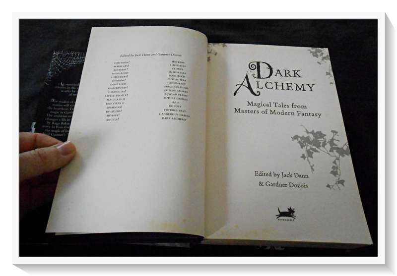 DARK ALCHEMY: Magical Tales from Masters of Modern Fantasy - Colfer, Nix, Gaiman - Large Hardcover*