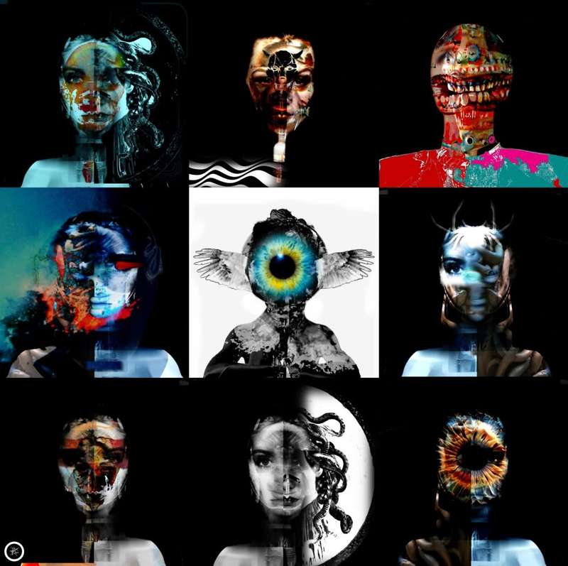 `The Eve Codex` 2X Edition Certified Print by Ras Steyn (MFA) - Mounted Canvas (No AI Used) 2/2