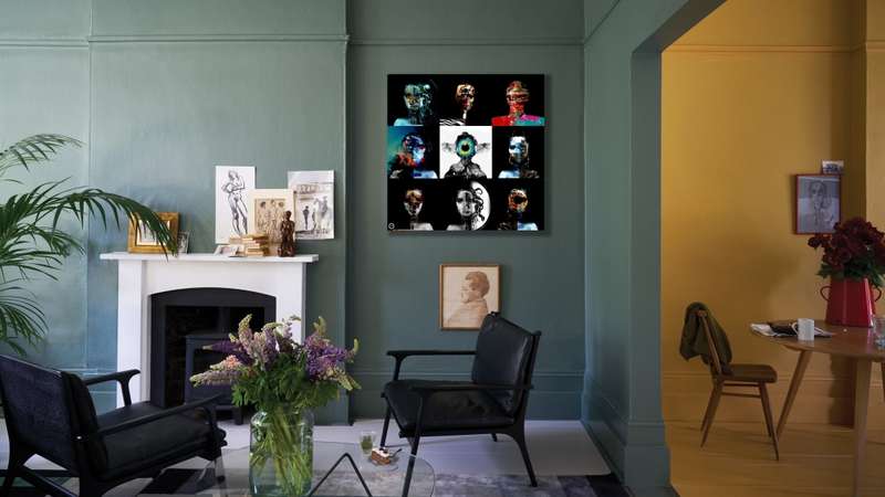 `The Eve Codex` 2X Edition Certified Print by Ras Steyn (MFA) - Mounted Canvas (No AI Used) 2/2