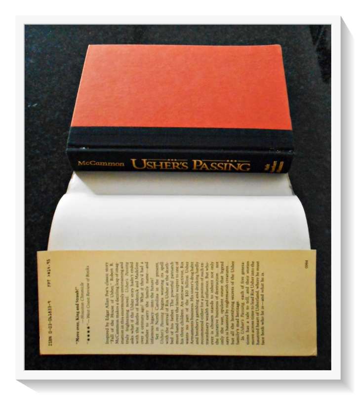 Usher`s Passing by Robert R. McCammon - First Ed. + 1st Print 1984 - Holt, Reinhart & Winston (B+)