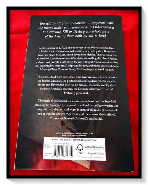 Bernard Cornwell: The Fort - Historical Fiction - Large Softcover - HarperCollins - Condition: B+