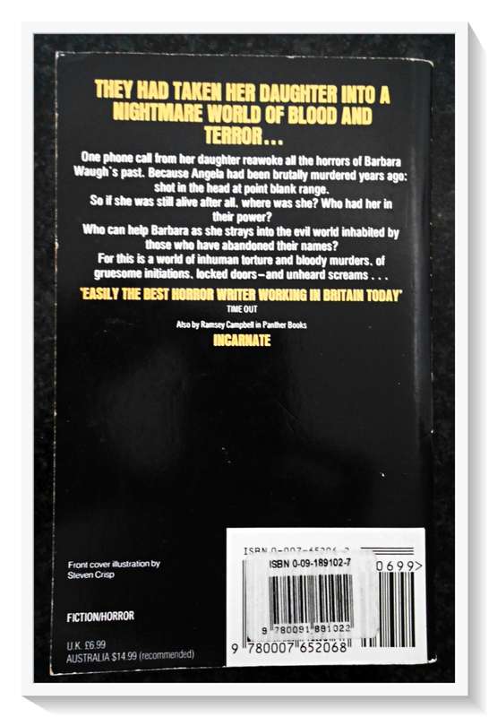 RAMSEY CAMPBELL: The Nameless - Revised Edition - 1985 - PANTHER Books - Paperback - B+