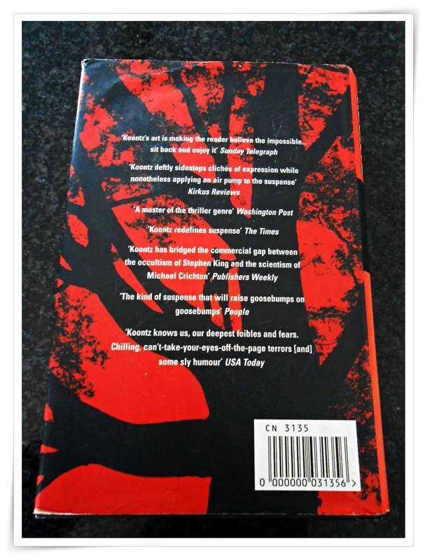 DEAN KOONTZ: From the Corner of His Eye - Hardcover - BCA - Condition: B+