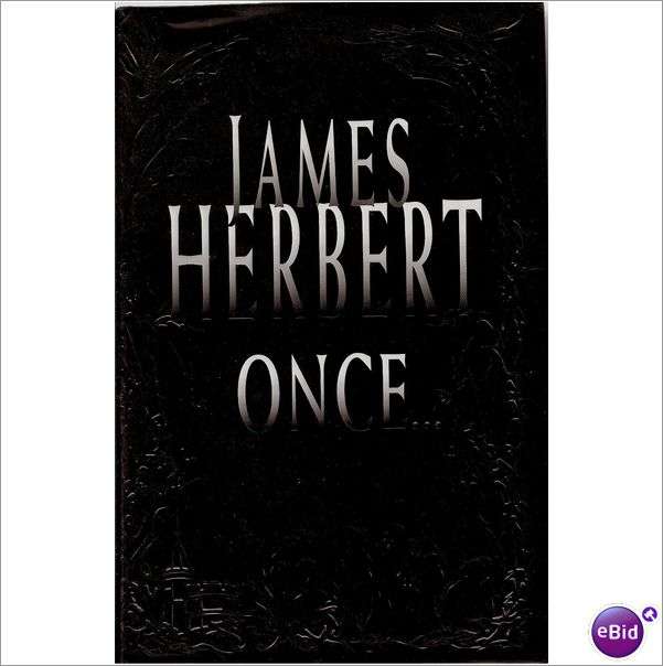 Once by James Herbert - Very Good Condition Hardcover - SUPER!