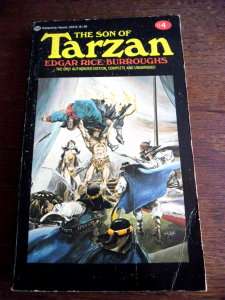 THE SON OF TARZAN by Edgar Rice Burroughs - Softcover - In Fairly Good Condition _ See Thumbnail
