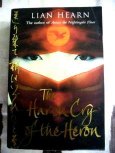 THE HARSH CRY OF THE HERON by LIAN HEARN - Large Mint Condition Paperback