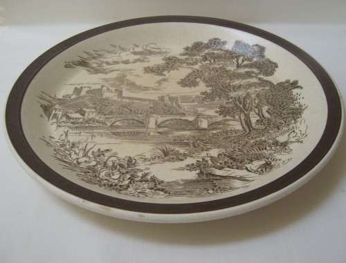 VINTAGE ENOCH WEDGWOOD 'COUNTRYSIDE' 26.5cm DINNER PLATE