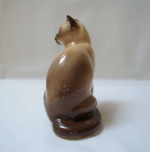 VINTAGE SYLVAC SIAMESE CAT FIGURINE