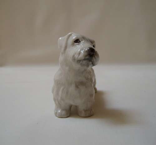 RARE VINTAGE BRANKSOME CHINA SEALYHAM TERRIER FIGURINE