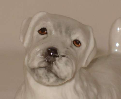 RARE VINTAGE BRANKSOME CHINA SEALYHAM TERRIER FIGURINE