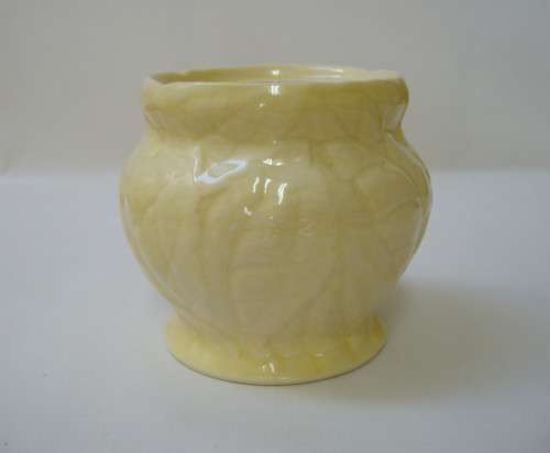 VINTAGE CARLTON WARE YELLOW FOXGLOVE CONDIMENT POT ~ No Cover!