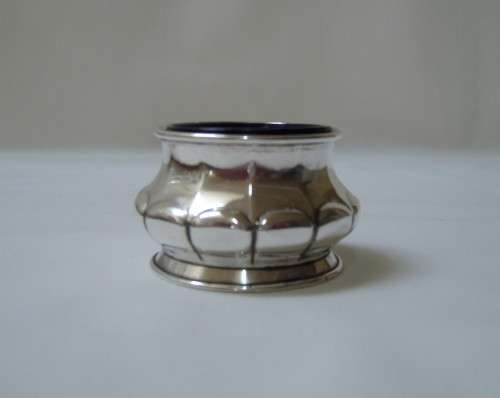 ANTIQUE GEORGE V GORHAM BIRMINGHAM HALLMARKED STERLING SILVER OPEN SALT c1912