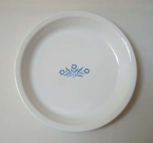 CORNING WARE BLUE CORNFLOWER P-309 9in X 1 1/4in PIE PLATE
