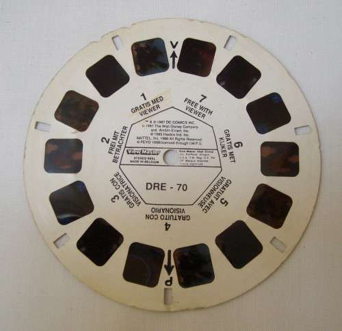 VINTAGE BELGIAN 3D VIEW-MASTER & SEVEN REELS c1980's