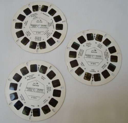 VINTAGE BELGIAN 3D VIEW-MASTER & SEVEN REELS c1980's