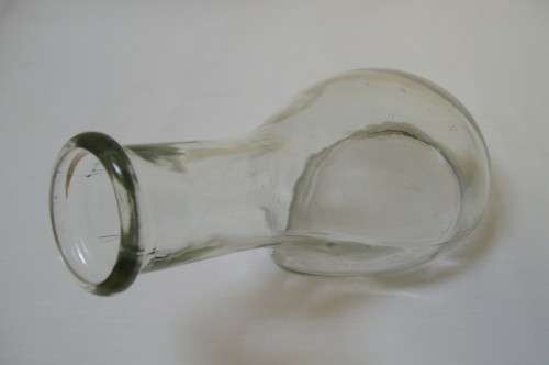 VINTAGE MEN'S GLASS URINAL BOTTLE c1900's