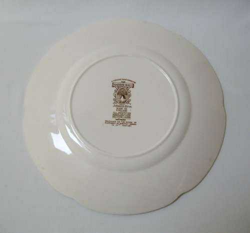 VINTAGE JOHNSON BROTHERS 'HADDON HALL' 25.5cm DINNER PLATE
