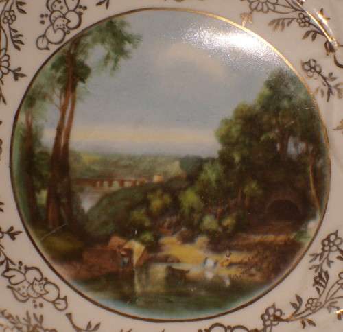 VINTAGE JAMES KENT 'CROSSING THE BROOK by TURNER' SWEET DISH
