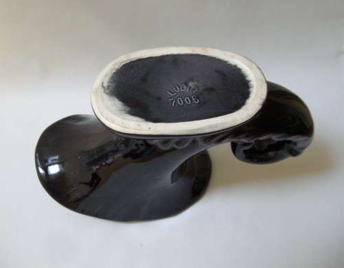 VINTAGE LUCIA WARE No: 7008 CORNUCOPIA VASE c1940s