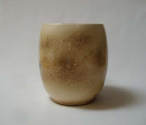 VINTAGE CRESCENT POTTERIES No: A37 KRUGER PARK SOUVENIR BEER MUG c1950's