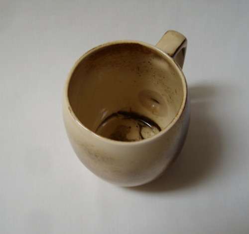 VINTAGE CRESCENT POTTERIES No: A37 KRUGER PARK SOUVENIR BEER MUG c1950's