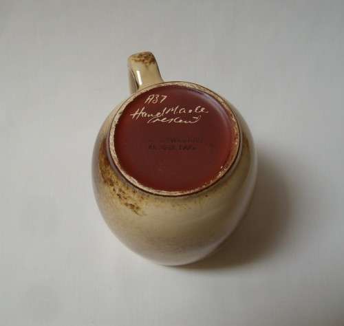 VINTAGE CRESCENT POTTERIES No: A37 KRUGER PARK SOUVENIR BEER MUG c1950's