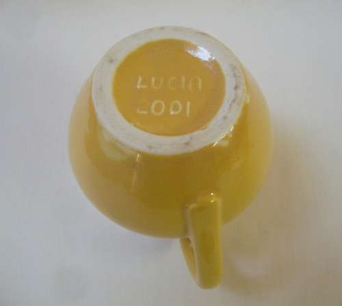 VINTAGE LUCIA WARE No: 2001 FLAGON VASE c1940s