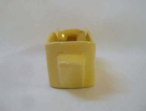 VINTAGE LUCIA WARE No: 2014 ART DECO TROUGH VASE c1940's