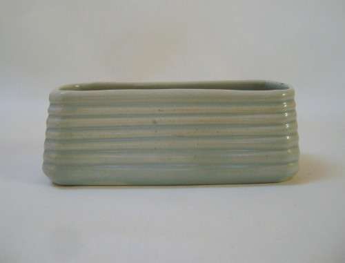 VINTAGE LUCIA WARE No: 1410 SMALL TROUGH VASE c1940's
