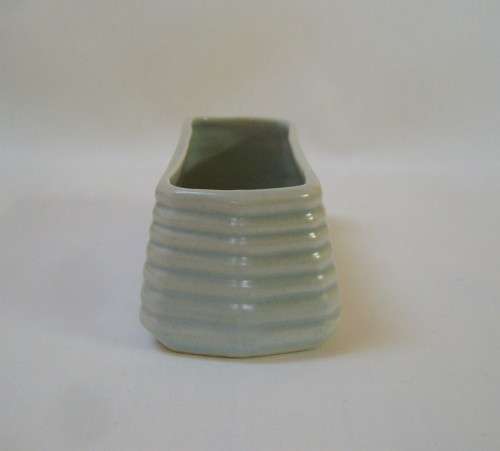 VINTAGE LUCIA WARE No: 1410 SMALL TROUGH VASE c1940's