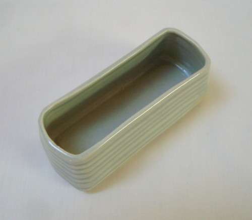 VINTAGE LUCIA WARE No: 1410 SMALL TROUGH VASE c1940's