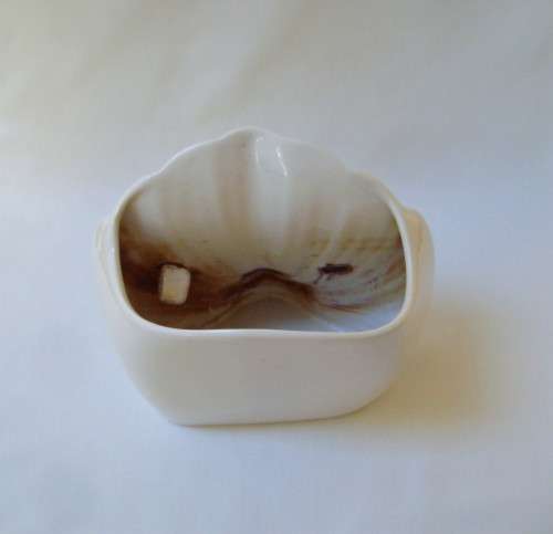 VINTAGE BEP WARE No: 4701 FANTAIL PIGEON VASE c1950's ~ Rusted Interior!!!