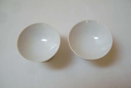 SET OF TWO VINTAGE JAPANESE SUSHI CONDIMENT BOWLS
