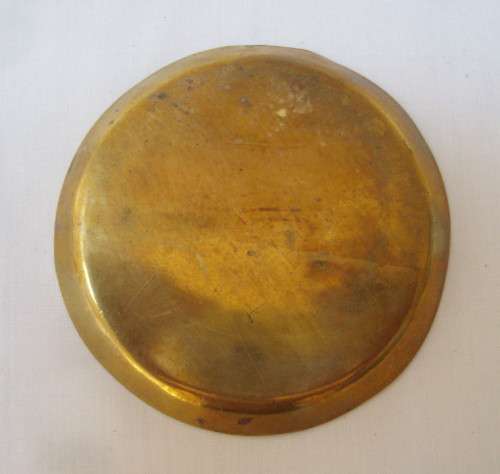 VINTAGE JOHAN VAN RIEBEECK TERCENTENARY FESTIVAL 1652-1952 COMMEMORATIVE BRASS PIN DISH
