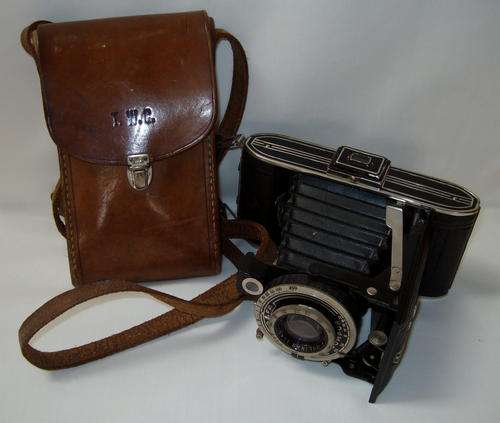 VINTAGE AGFA SOLINAR COMPUR FOLD-UP CAMERA c1955-58