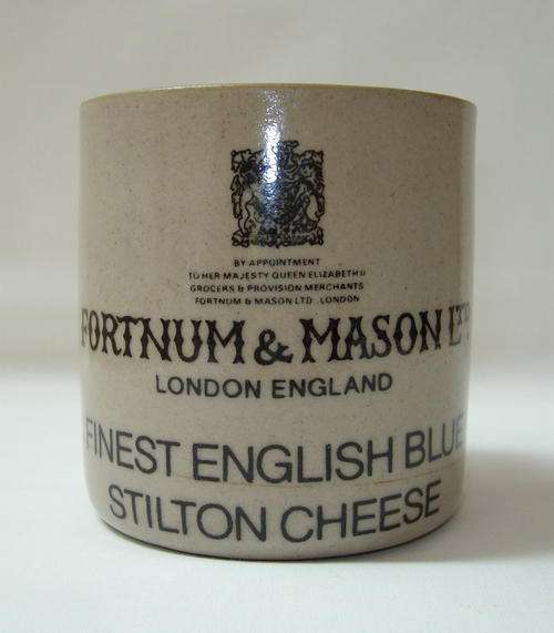 VINTAGE DENBY STONEWARE FORTNUM & MASON STILTON CROCK