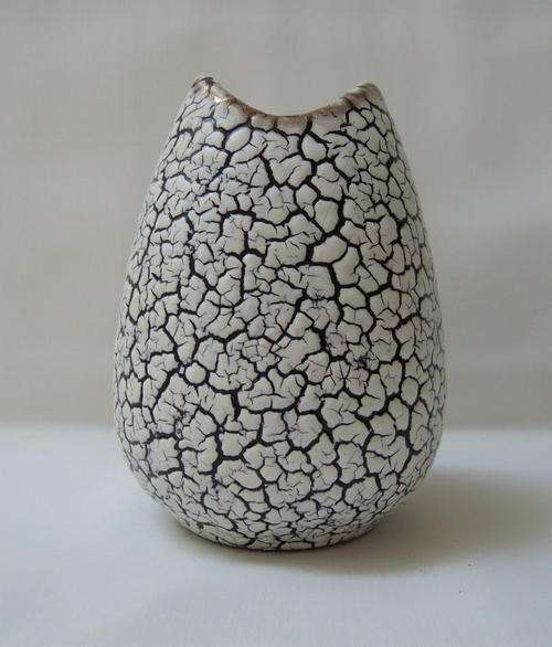 VINTAGE JASBA KERAMIK 'CORTINA' VASE c1955